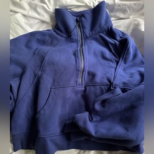Lululemon Psychic Funnel Neck Scuba Half Zip